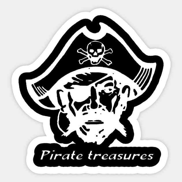 anime pirate treasures Sticker by Anisriko